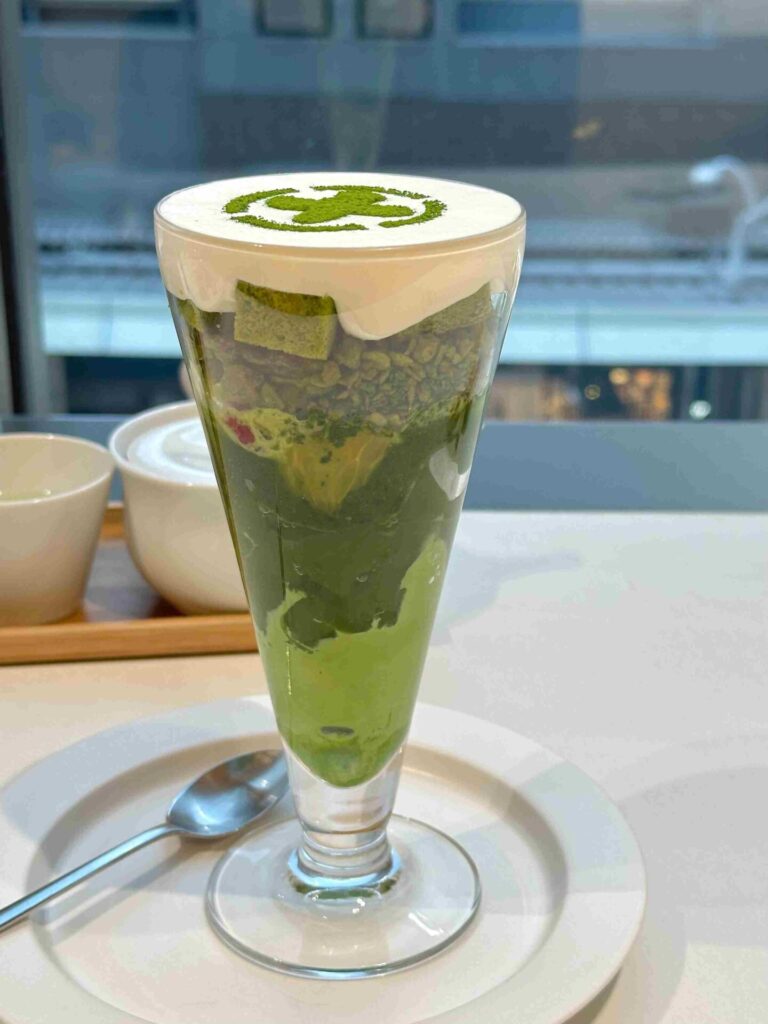 宇治抹茶パフェ