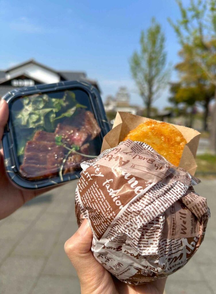 姬路┃Kushiyaki Kobe beef
神戶牛漢堡與便當