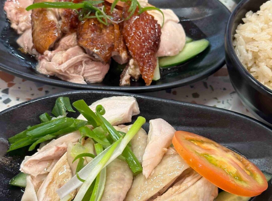 台中┃獅城老王：正宗新加坡風味，甘榜燒雞外皮酥脆、雞汁飯超香！