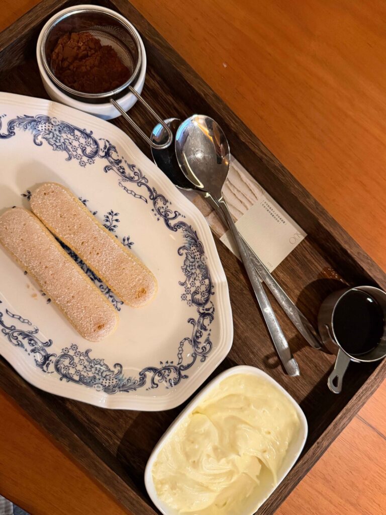 台中美食｜所 SUO：目前第一名的松露義大利麵，雙人套餐CP值超高！SUO Birthday專屬 ·DIY提拉米蘇