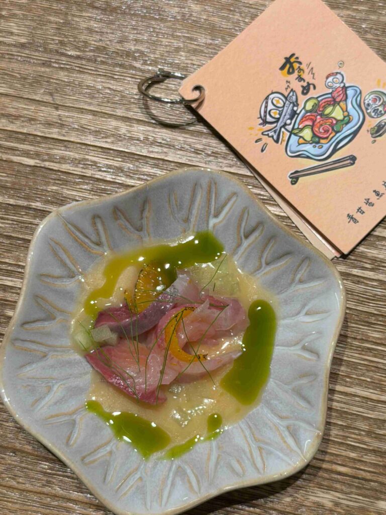 台中美食｜客觀炭火小料理：挽肉有點小失望，但大推十勝布丁！客觀炭火小料理｜除了漢堡排有點失望，整體都不錯！