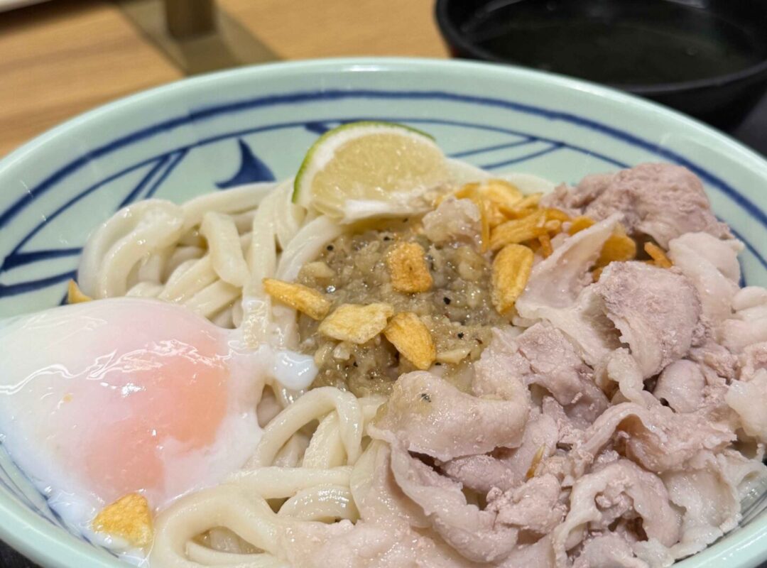 台中┃丸龜製麵：新品檸檬豬肉冷麵，很普通。